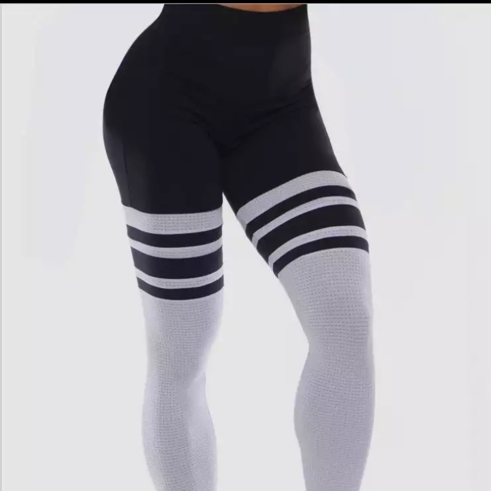 Sportswear Thigh High Sock Leggings